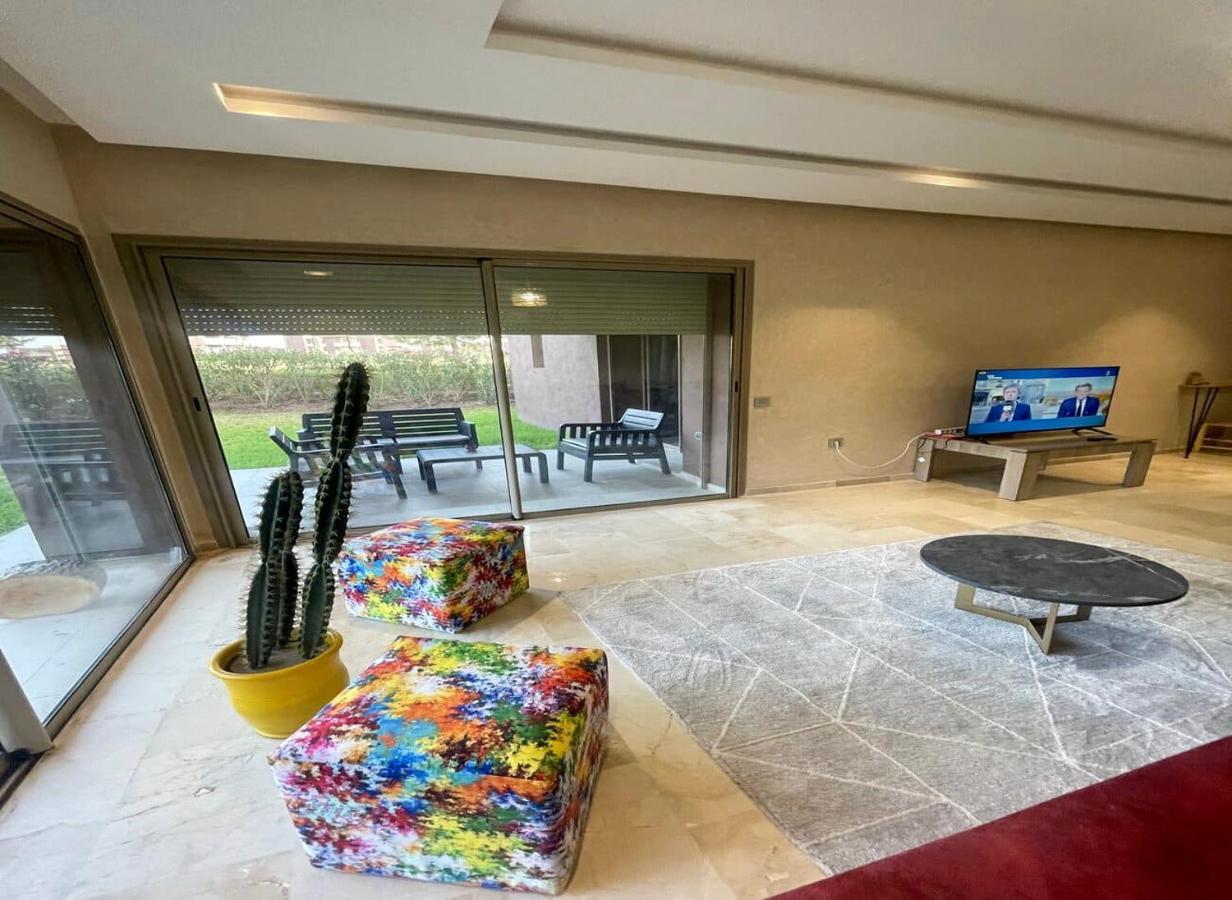 Appartement Prestigia Golf City Marrakech - Porte Agate - Gated Community Rez-De-Jardin มาร์ราเกช ภายนอก รูปภาพ